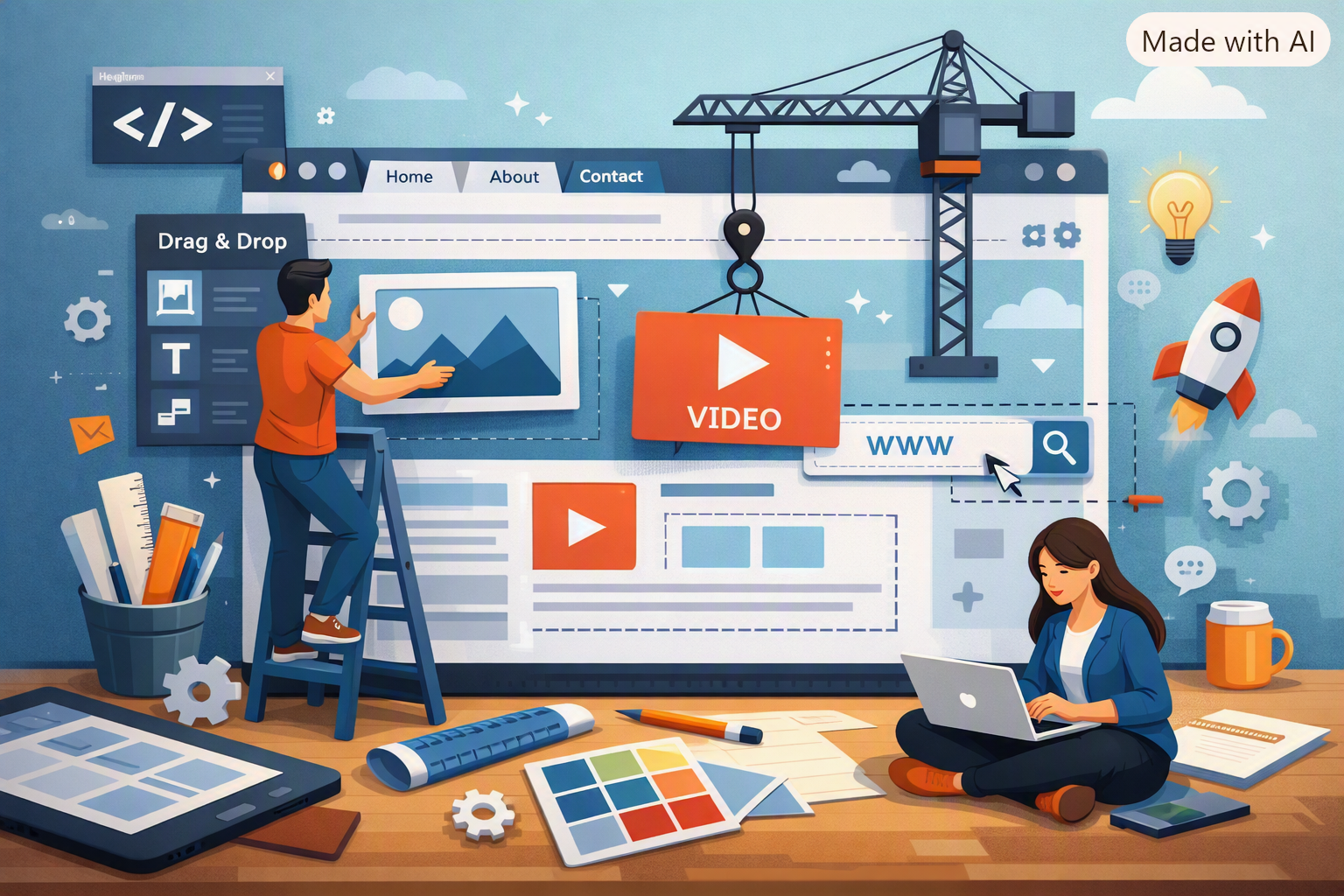 My own website building